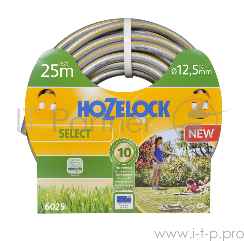 Шланг HOZELOCK 6025 SELECT 12.5 MM 25M