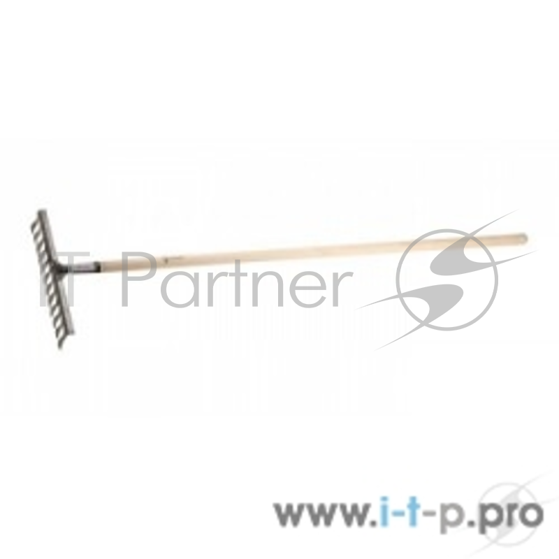 Грабли ЗУБР садовые с черенком, 14 витых зубцов 4-39581-14