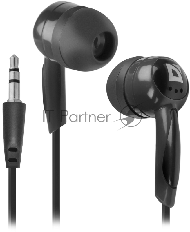 Наушники Defender Наушники вставки Basic 604 черный 63604