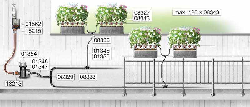 Комплект фиттингов Gardena 01989-20.000.00