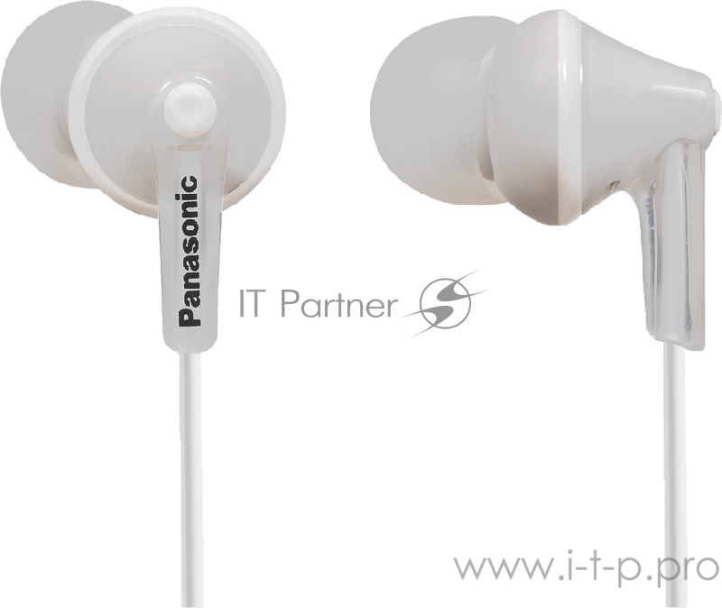 Наушники Panasonic RP-HJE 125 E-W вкладыши канальные, белые