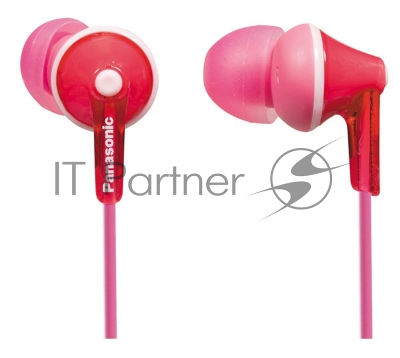 Наушники Panasonic RP-HJE 125 E-P вкладыши канальные, розовые