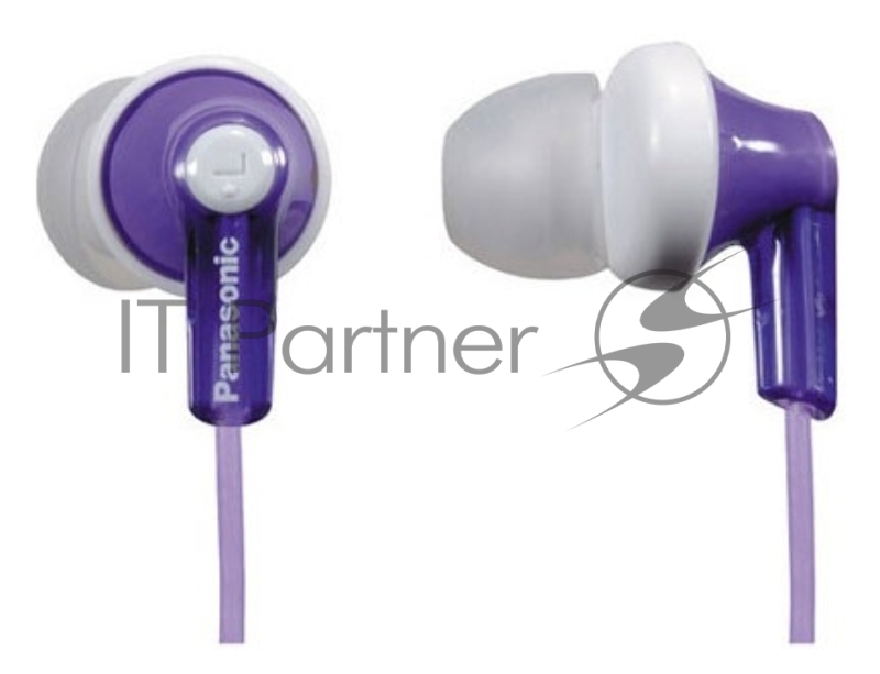 Наушники Panasonic RP-HJE 118 GUV вкладыши канальные, фиолетовые