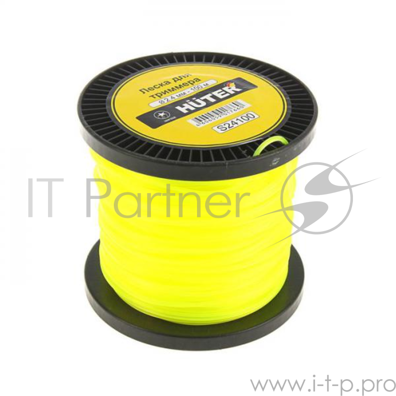 Леска для садовых триммеров Huter TS24100 d=2.4мм L=100м для Huter GGT-800S(T)/1000S(T)/1300S(T)/ (71/2/5)