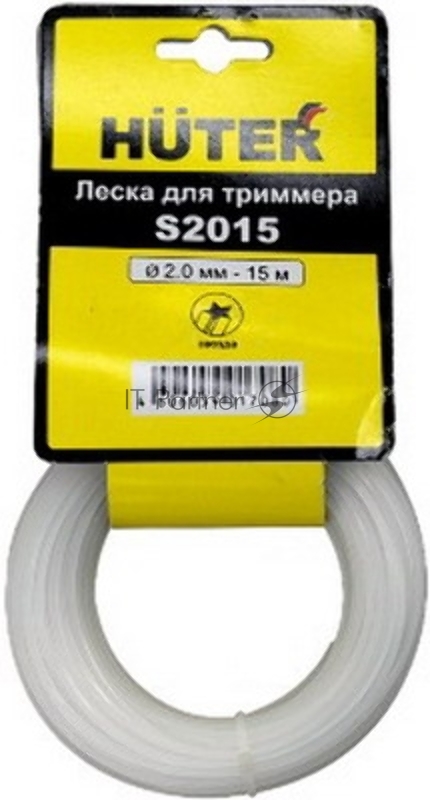 Леска для садовых триммеров Huter R2015 d=2мм L=15м для Huter GET-1200SL (71/1/9)
