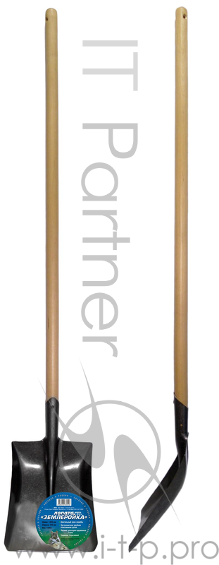 Лопата ЗЕМЛЕРОЙКА 0112-Ч совковая
