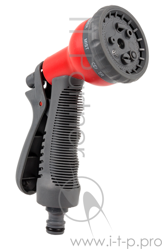 Пистолет QUATTRO ELEMENTI 646-133 поливочный 8-ми режимный мягкий пластик