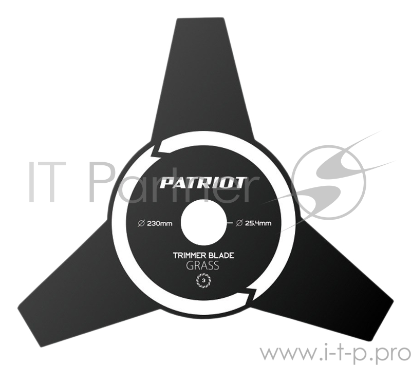 Нож PATRIOT TBS-3 Promo D=230x25.4мм 3лопасти Арт. 809115199