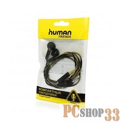 Наушники CBR Human Friends Travel Sound Acid Black