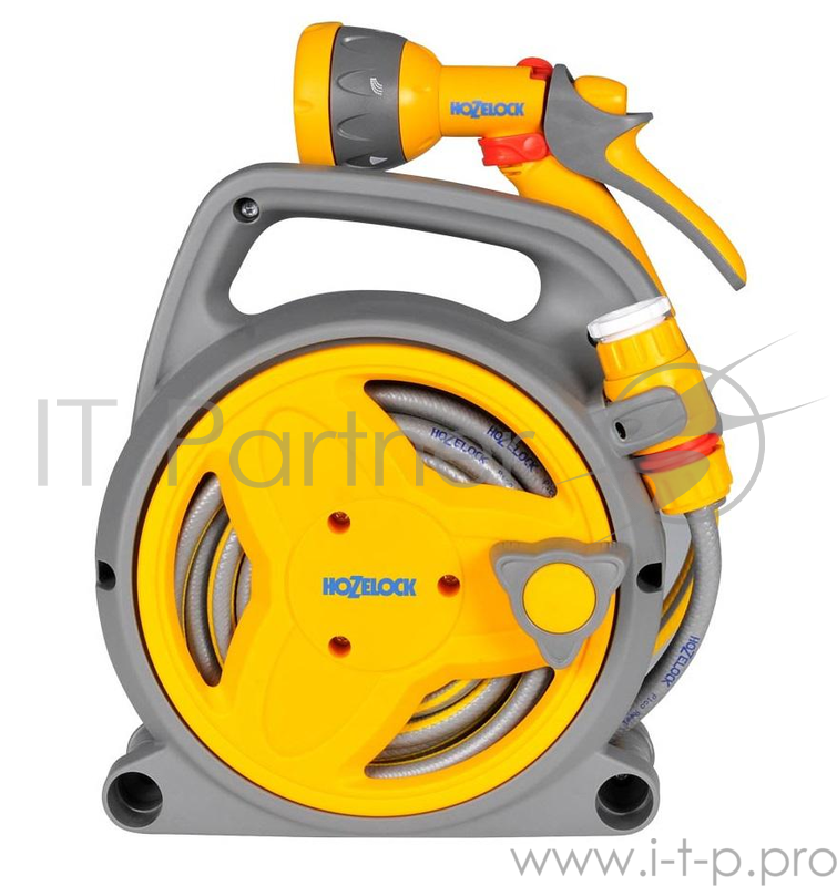 Мини катушка HOZELOCK 2425 Pico Reel со шлангом 10 м и комплектом фитингов (2 коннектора с аквасто