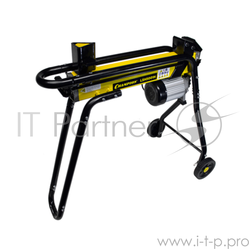 Дровокол CHAMPION LSH5001H электр., 2,2 кВт, длина полена: 0.52 м, усилие: 5т, раскол на 2,4 ч.