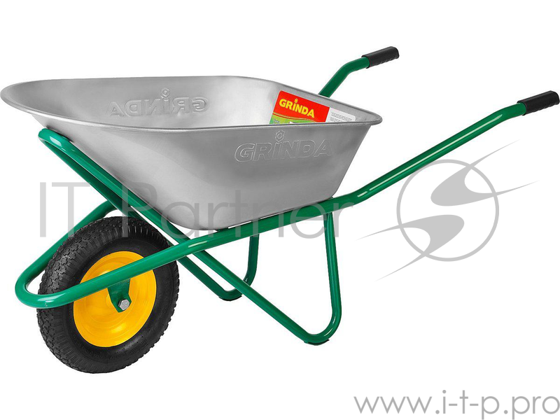 Тачка GRINDA 422392_z01 строительная 90 л грузоподъемность 200 кг