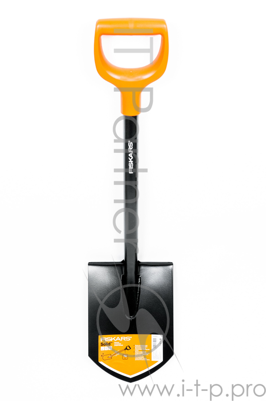 Лопата FISKARS 1026667 штыковая укороченная solid