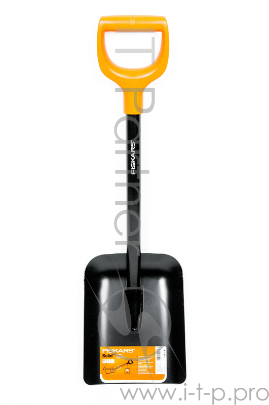 Лопата FISKARS 1026649 совковая короткая solid