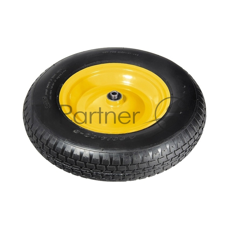 Колесо PALISAD 68946 пневматическое 4.80/4.00-8 d380мм внутр.диам.12мм длина оси80мм