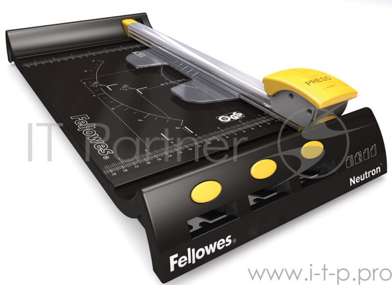 Резак дисковый Fellowes Neutron A4 (FS-54100) A4/10лист./320мм/ручн.прижим