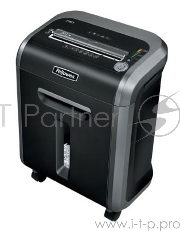 Шредер Fellowes 79Ci. (14 листов) , 23 литра, 3,9х38 мм (класс 3), 100%Jam Proof, уничтожает: скобы/скрепки/карты/CD