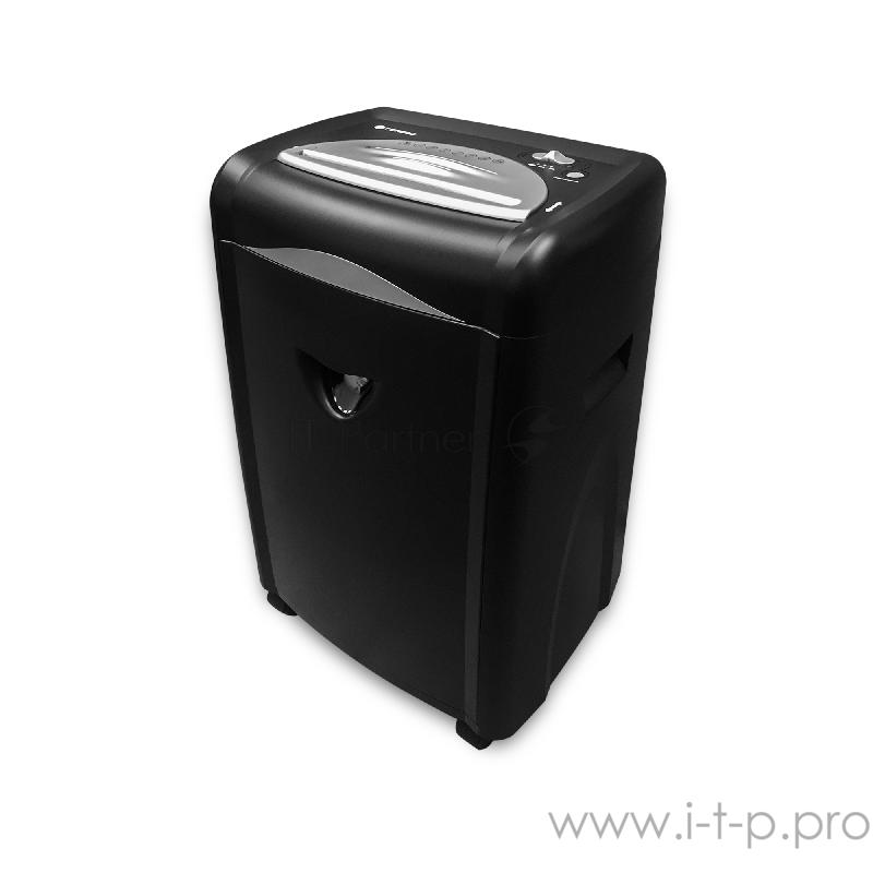 Шредер ГЕЛЕОС УМ30-2 (DIN P-2) фрагмент 5,8мм, 22 листа (70гр./м?), 30 литров, Уничт.скобы,скрепки,пл.карты,CD