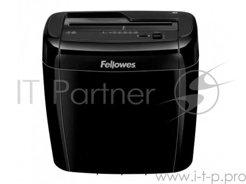 Шредер Fellowes Powershred 36C FS-4700301 {DIN P-4, 4х40 мм, 6 лст., 12 лтр., Safety Lock}