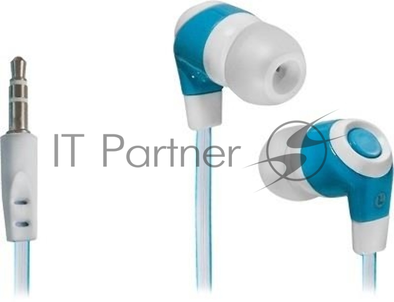 Наушники Defender стерео Trendy-702 белый&голубой 63702