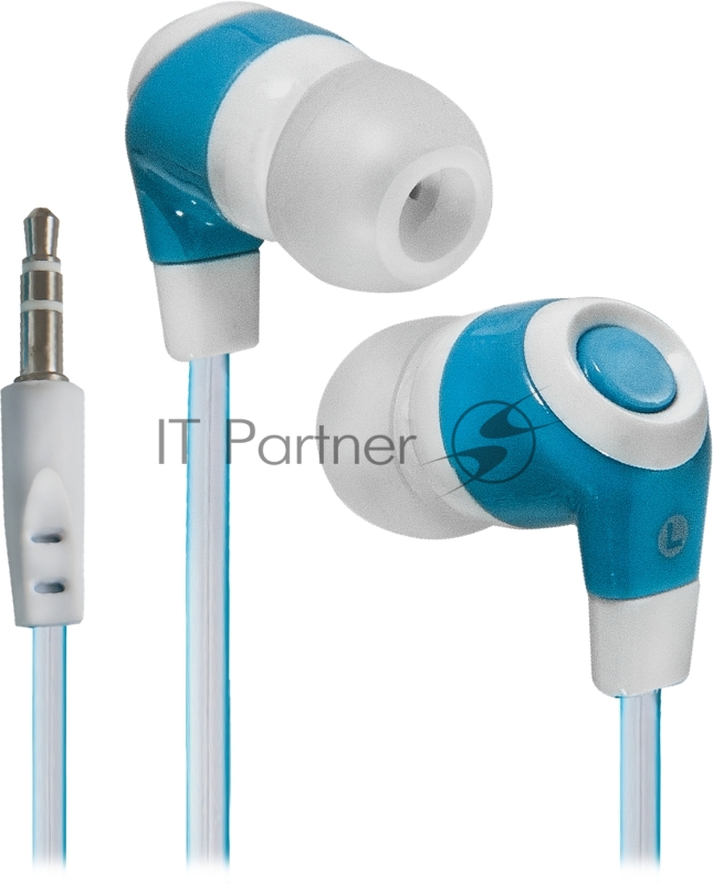 Наушники Defender стерео Trendy-702 белый&голубой 63702