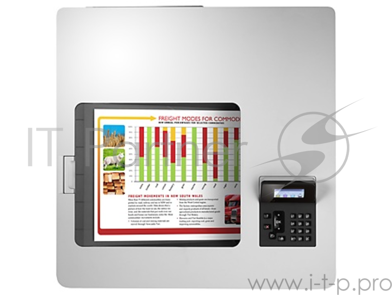 Принтер HP Color LaserJet Enterprise M552dn (B5L23A) цветной лазерный A4, 33 стр/мин, 1200dpi, 1Гб, дуплекс, подача: 650 лист., вывод: 250 лист., Post Script, USB, GigEth (замена CF082A M551dn)