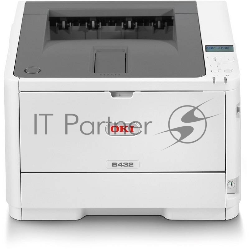 Принтер OKI B432DN черно-белый светодиодный,40 ppm,1200 х 1200dpi,дуплекс,сеть,PCL5/6 45762012