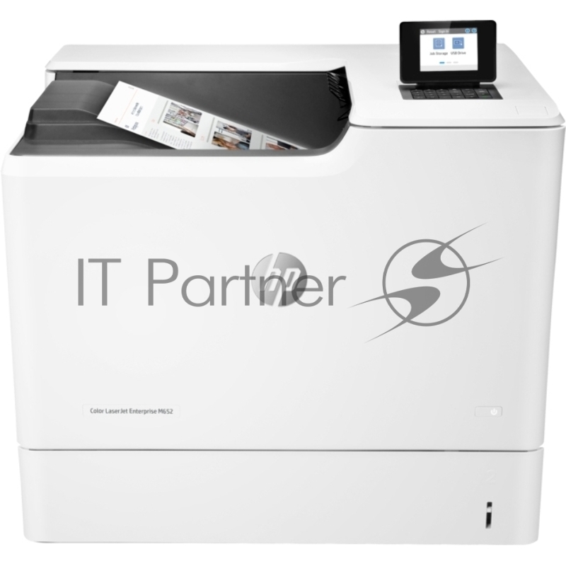 Принтер HP Color LaserJet Enterprise M652dn цветной лазерный A4, 47 стр/мин, 1200x1200 dpi, 1024 Мб, дуплекс, подача: 650 лист., вывод: 500 лист., Post Script, Ethernet, USB, цветной ЖК-дисплей