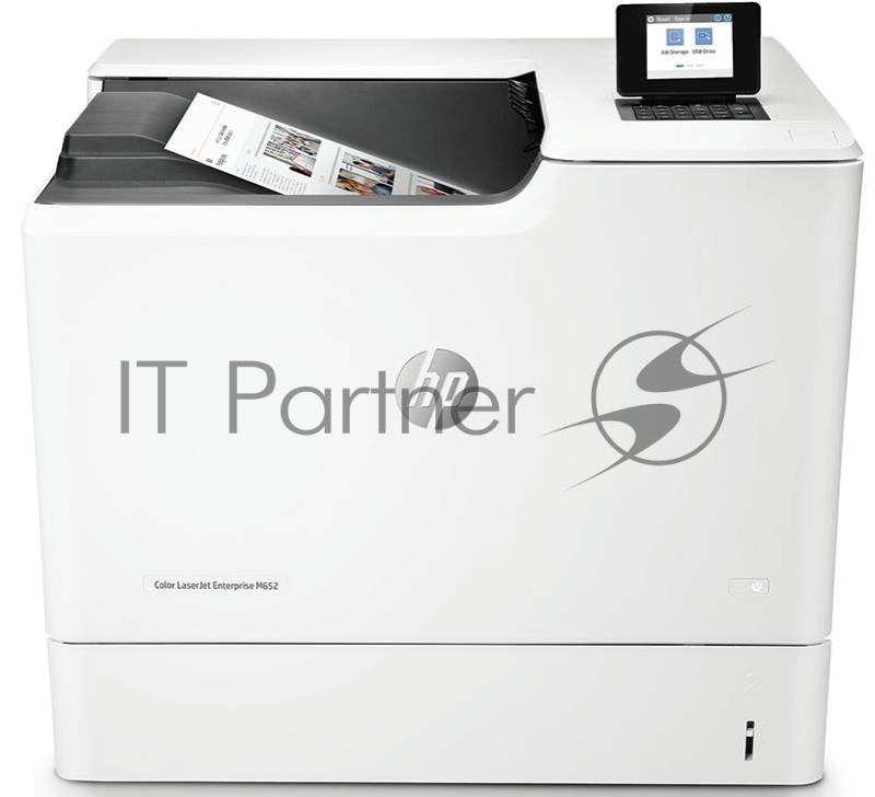 Принтер HP Color LaserJet Enterprise M652dn цветной лазерный A4, 47 стр/мин, 1200x1200 dpi, 1024 Мб, дуплекс, подача: 650 лист., вывод: 500 лист., Post Script, Ethernet, USB, цветной ЖК-дисплей