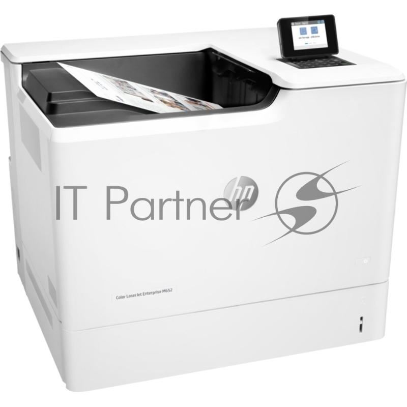 Принтер HP Color LaserJet Enterprise M652dn цветной лазерный A4, 47 стр/мин, 1200x1200 dpi, 1024 Мб, дуплекс, подача: 650 лист., вывод: 500 лист., Post Script, Ethernet, USB, цветной ЖК-дисплей