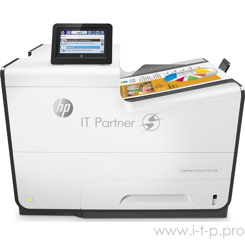 Струйный принтер HP PageWide Ent Color 556dn Prntr