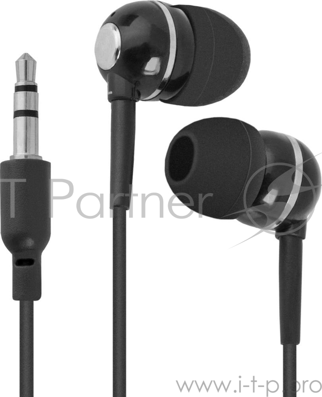 Наушники Defender стерео BilBerry вкладыши,черные 63245