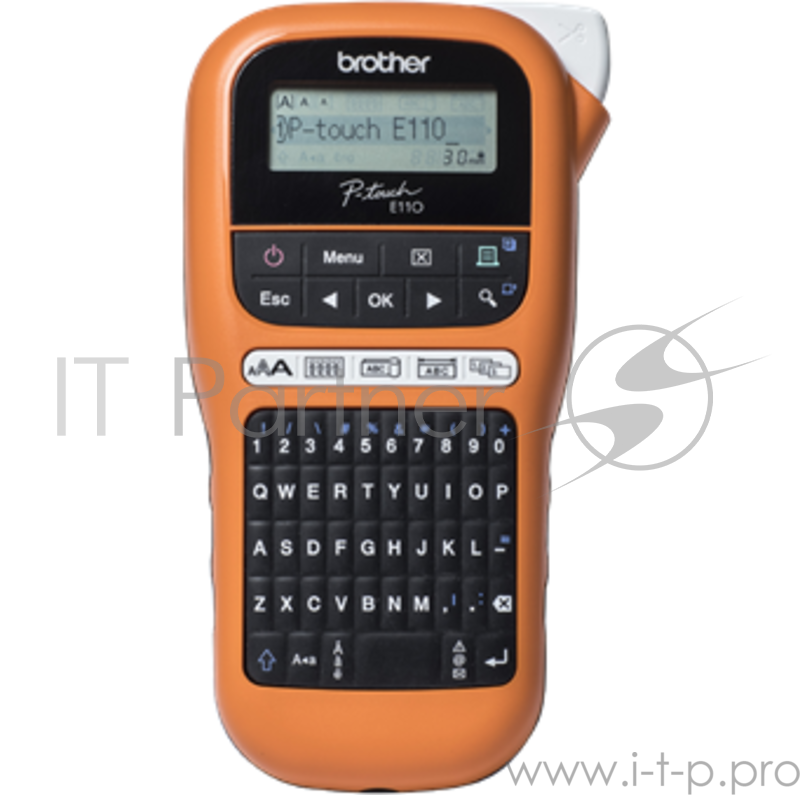 Принтер для этикеток Brother PT-E110VP (с кейсом для переноски)