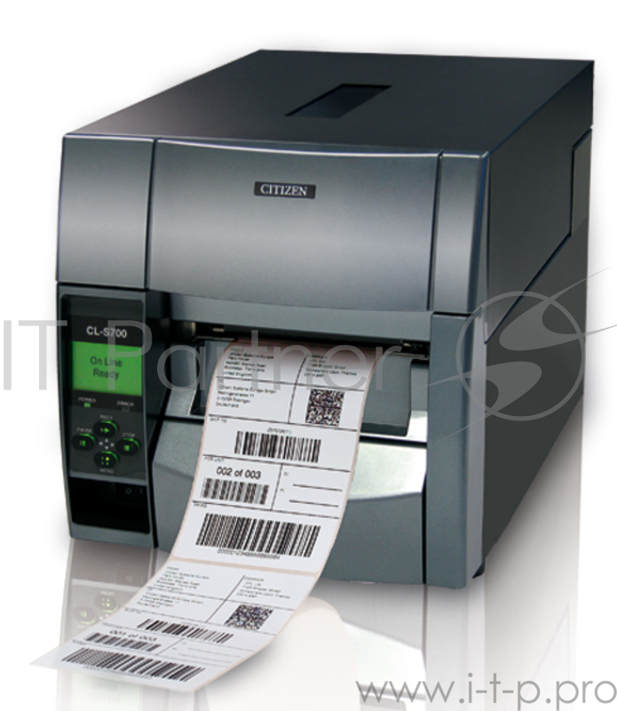 Специализированный принтер Citizen CL-S700, 203 dpi, Centronics, RS232, USB