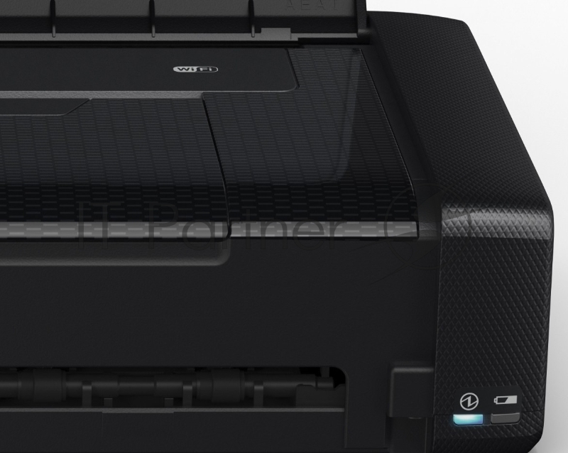 Принтер Epson WorkForce WF-100W, 4-цветный струйный, портативный, A4, 14 (11 цв) стр/мин, 5760x1440 dpi, подача: 20 лист., USB, Wi-Fi, работа от аккумулятора