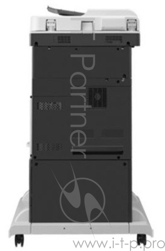 МФУ HP LaserJet Enterprise MFP M725f, лазерный принтер/сканер/копир/факс A3, 40ppm, 1200dpi, 1024Mb, 320Gb HDD, 5 trays 100+250+250+500+500, Cabinet, ADF100, Duplex, USB/LAN/FIH, Color LCD20i, 1y warr, repl. Q7830A M5035x, Q7831A M5035xs)