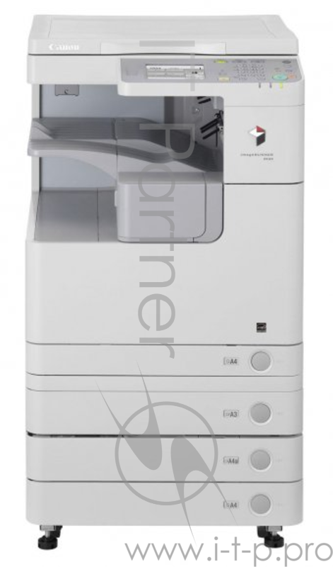 МФУ Canon imageRUNNER iR 2530i (2835B008), лазерный принтер-копир-сканер A3, DADF, 30 ppmA4/ 15 ppm A3, 600х600, UFR&PCL, дуплекс, кассета 2x550 л.+100л., 512Мб, USB/LAN, touch screen 5.7