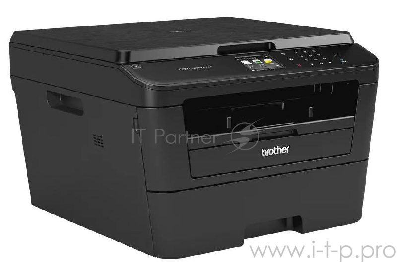 МФУ Brother DCP-L2560DWR лазерный принтер/сканер/копир, A4, 30 стр/мин, 2400x600 dpi, 64 Мб, дуплекс, подача: 251 лист., вывод: 100 лист., Post Script, Ethernet, USB, Wi-Fi, цв. ЖК-дисплей (старт к-ж 1200 стр) (замена DCP-7070DWR)