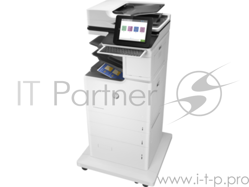 МФУ HP Color LaserJet Enterprise Flow M682z, цветной лазерный принтер/сканер/копир/факс A4, 56 стр/мин, 1200 x 1200 dpi, DADF, дуплекс (max 120000 стр/мес., рек 17000 стр/мес)