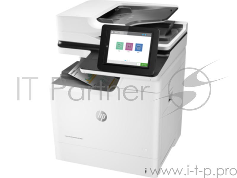 МФУ HP Color LaserJet Enterprise MFP M681dn, цветной лазерный принтер/сканер/копир А4, 47 стр/мин, ADF, дуплекс, 1.5Гб, HDD 320Гб, USB, LAN (замена CZ248A M680dn)