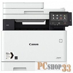 МФУ Canon i-SENSYS MF734Cdw, цветной лазерный принтер/сканер/копир/факс A4, 27 (49 A5) стр/мин, 1200x1200dpi, DADF, дуплекс, WiFi, LAN (старт.к-жи