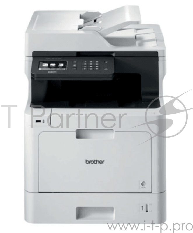 МФУ Brother DCP-L8410CDW, цветной светодиодный принтер/сканер/копир A4, сеть