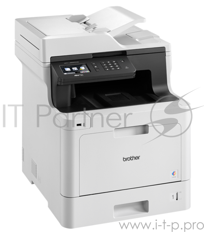 МФУ Brother MFC-L8690CDW, цветной лазерный A4 Duplex Net WiFi серый/черный