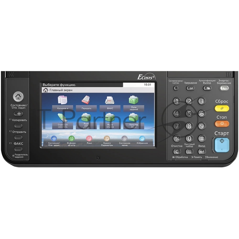 МФУ Kyocera Ecosys M8130cidn (1102P33NL0), цветной лазерный принтер/сканер/копир A3, 30 (15 A3) стр/мин, 600x600 dpi, 1.5 Гб, дуплекс, подача: 600 лист., DADF, Post Script, Ethernet, USB, картридер, ЖК-панель (замена FS-C8525MFP)