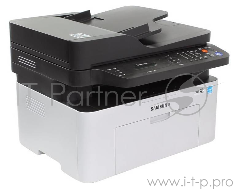 МФУ Samsung Xpress SL-M2070FW Laser Multifunction Printer (SS296C), лазерный принтер/сканер/копир/факс A4, 20 стр/мин, 1200x1200 dpi, 128 Мб, ADF40, подача: 150 лист., вывод: 100 лист., USB, Wi-Fi, Ethernet, ЖК-панель (max 10000 стр/мес. Старт.к-ж 50