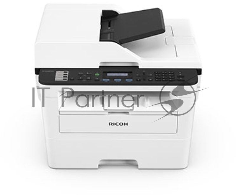 Лазерное МФУ Ricoh SP 230SFNw <картридж 700стр.> (копир-принтер-сканер-факс, ADF, 30стр./мин., 1200x600dpi, LAN, WiFi, NFC, A4)