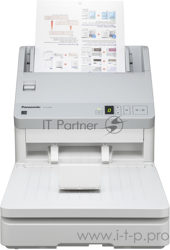 Сканер KV-SL3066-U, двухсторонний, A4, 65 стр/мин, cо встроенным планшетом, ADF 100 листов, USB 2.0 KV-SL3066-U Document scanner Panasonic A4, duplex, flatbed, 65 ppm, ADF 100, USB 2.0