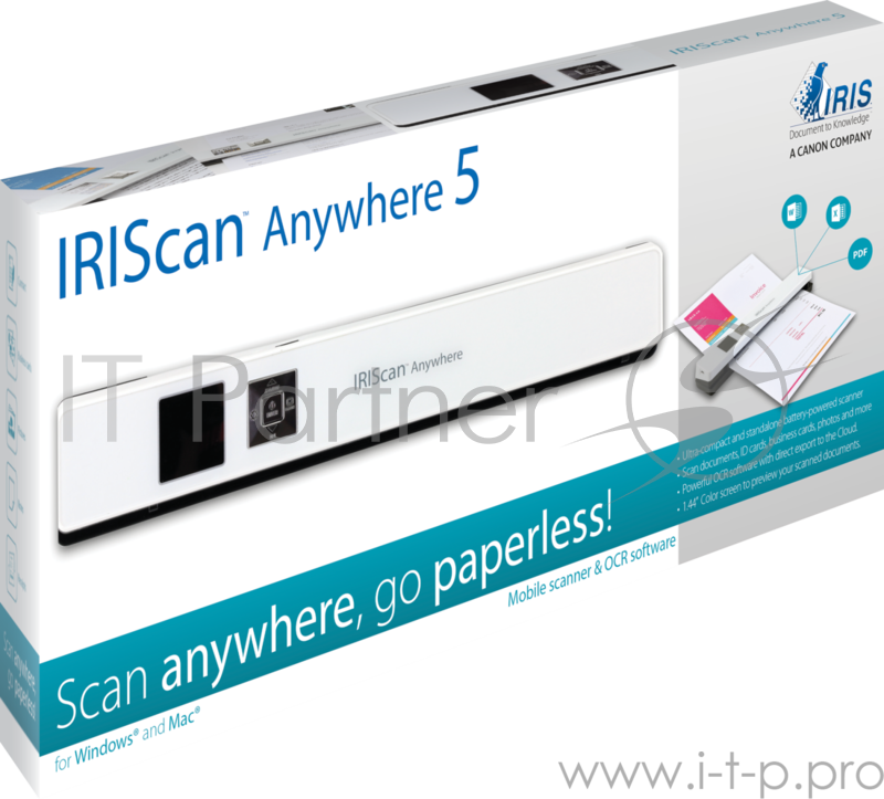 Сканер IRIS IRIScan Anywhere 5 White (белый)