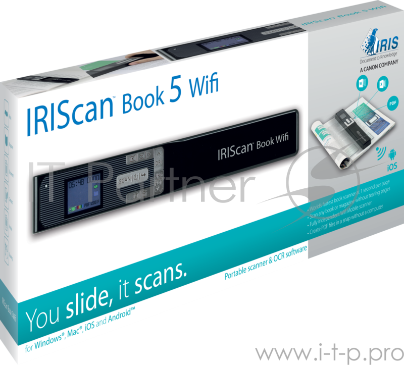 Сканер IRIS IRIScan Book 5 WiFi