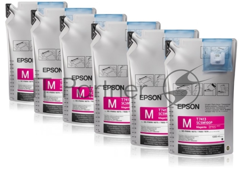 Набор чернил SC-B6000/B7000 Magenta T773340 (1L*6pack)